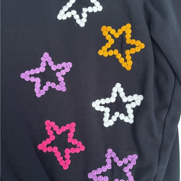 Wildfox Sweatshirt with Colorful Star Embellishments - Picture 2 of 5